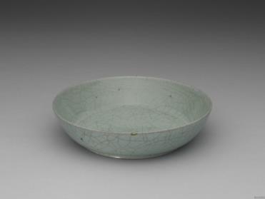 图片[2]-Dish with celadon glaze, Ru ware, Northern Song dynasty, late 11th- early 12th century-China Archive